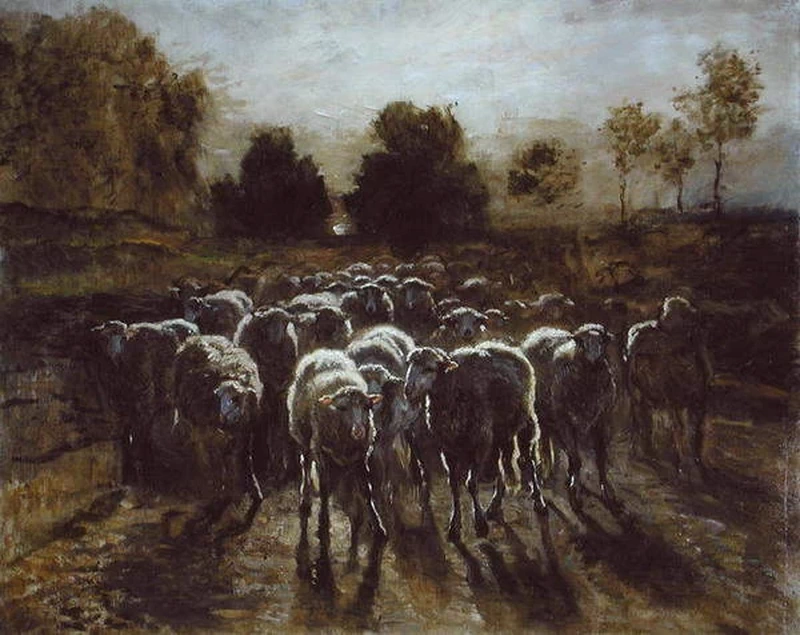 Il ritorno del gregge - Dahesh Museum of Art, New York